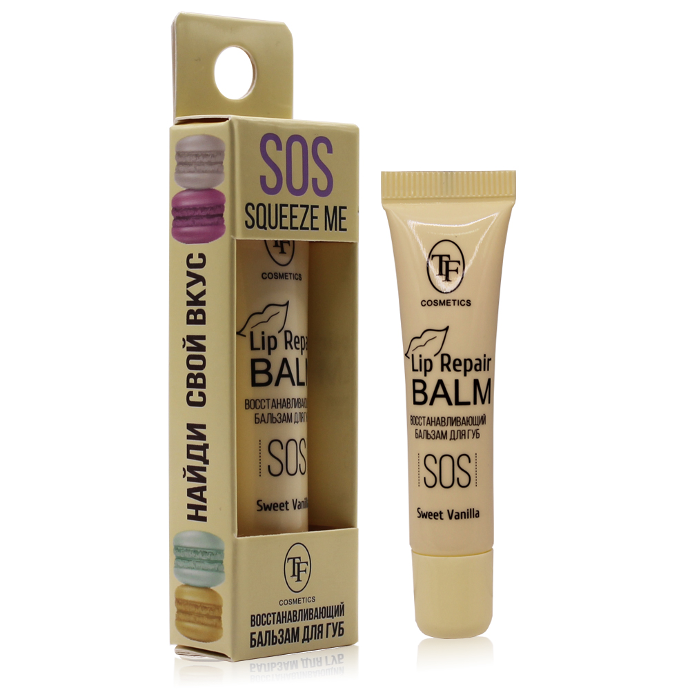 TF CTLB30 Восстанавливающий бальзам для губ Lip Repair Balm, тон 02, SWEET VANILA
