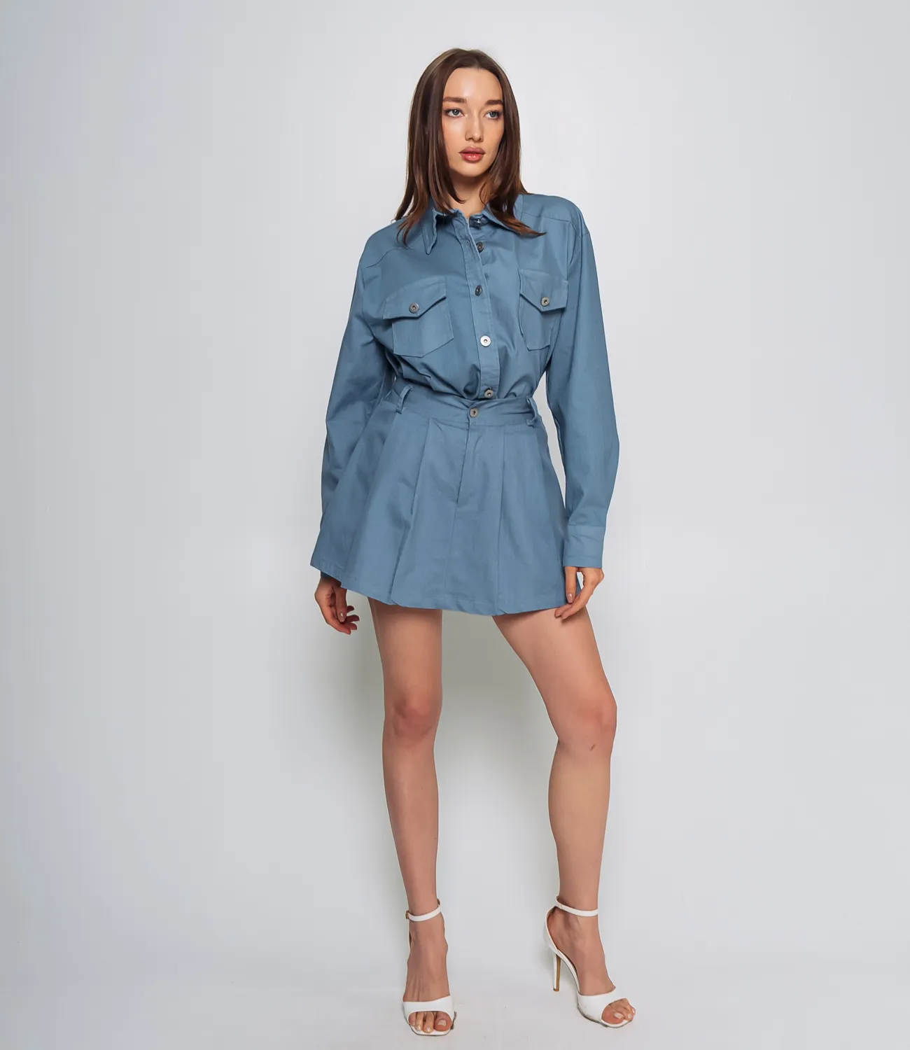 Костюм #КТ1002 (1), голубой