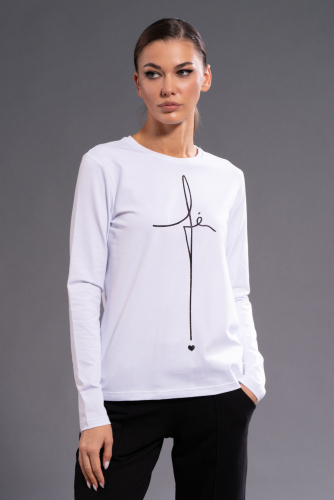 Джемпер Kivviwear 406151 белый