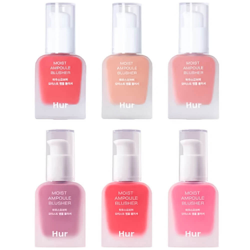HOUSE OF HUR/ Увлажняющие жидкие румяна House of Hur Moist Ampoule Blusher 02 Deep Plum 20 мл.