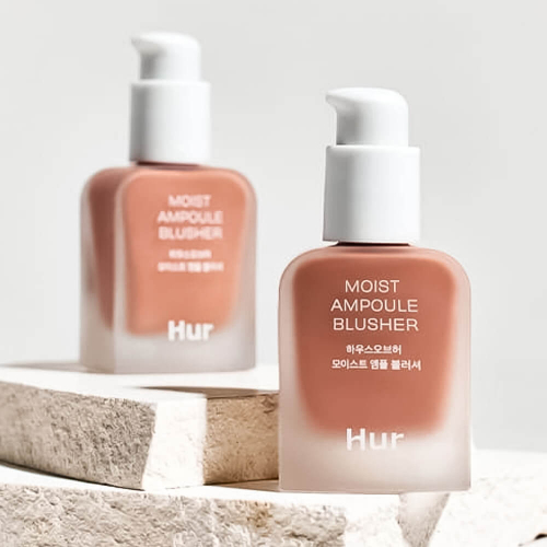 HOUSE OF HUR/ Увлажняющие жидкие румяна House of Hur Moist Ampoule Blusher 01 Nude Beige 20 мл.