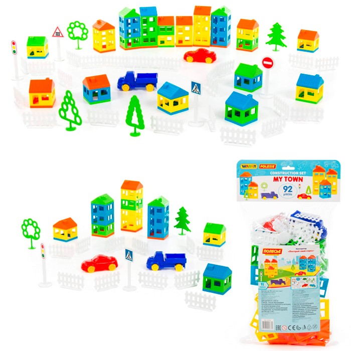 Конструктор Построй свой город 92 эл. 53732 П-Е /9/ в Нижнем Новгороде