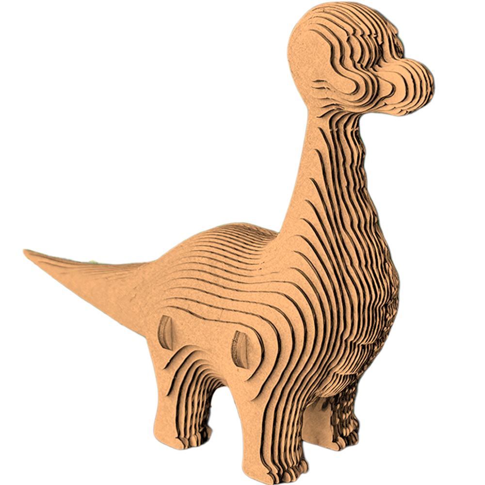 Конструктор Картонный 3D QBRIX Бронтозавр 20060 в Нижнем Новгороде