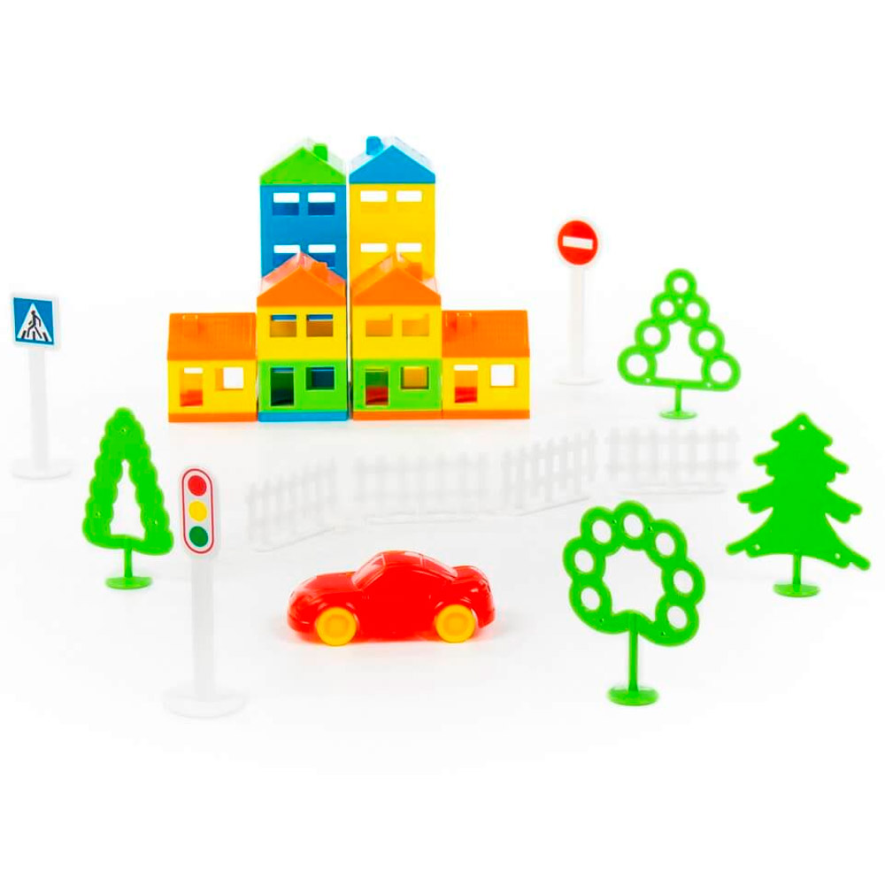 Конструктор Построй свой город 61 эл. 53725 П-Е /9/ в Нижнем Новгороде