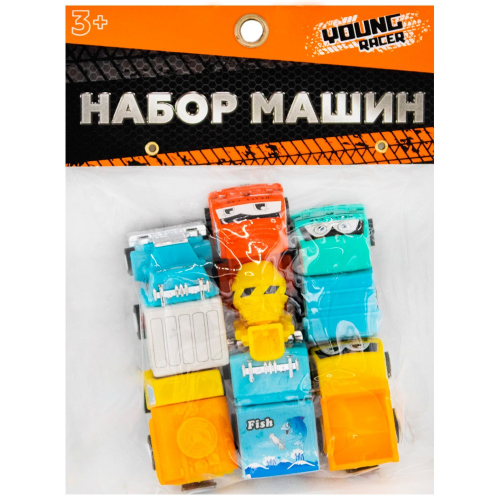 Набор машин Young Racer MK6388-6 Строительная техника в пак. в Нижнем Новгороде