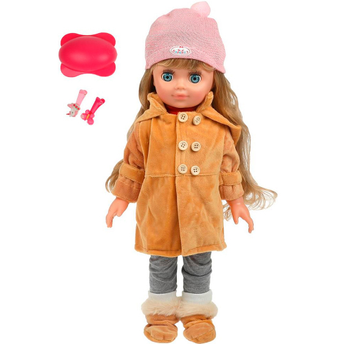 Кукла Карапуз Y40D-MIL-WINTER-23-RU Шаинский музыка 40см, закр. глазки, 3 акс, 100 фраз в Нижнем Новгороде