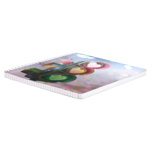 Тетрадь Copybook арт. 68515/ /80 л., А5+, вн.блок - клетка, печать по фольге, выборочный ТВИН УФ-лак,