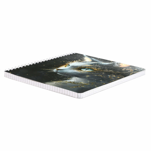 Тетрадь Copybook арт. 68516/ /80 л., А5+, вн.блок - клетка, печать по фольге, выборочный ТВИН УФ-лак,