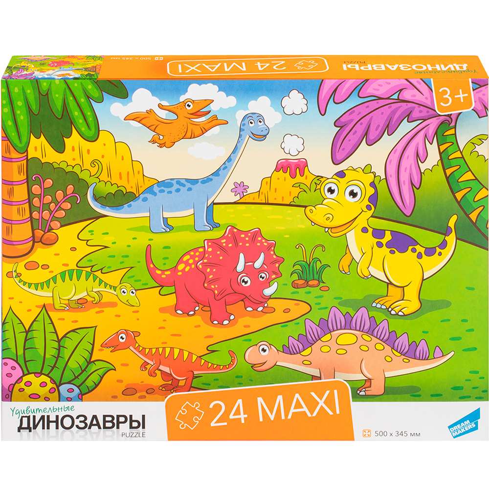 Пазл 24 MAXI Динозавры RI2404C в Нижнем Новгороде