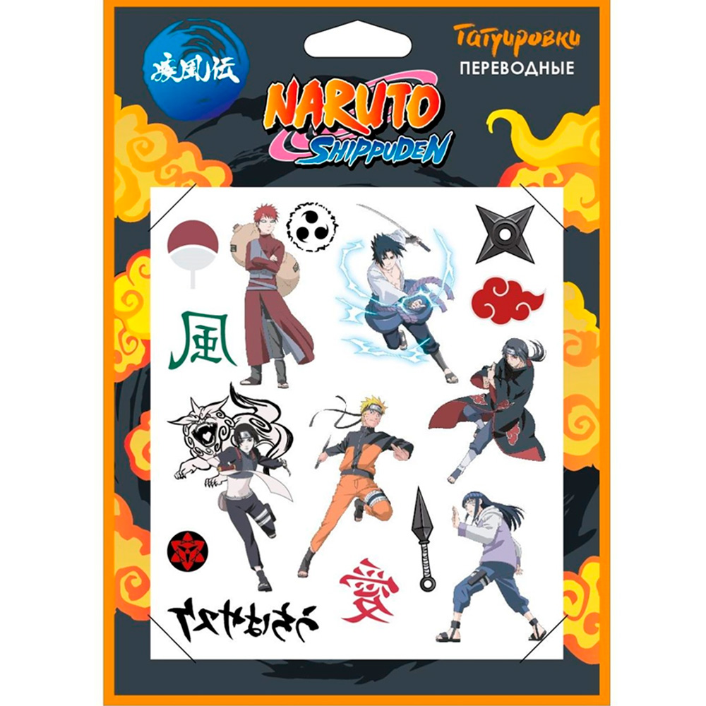 Набор для творчества Татуировки Переводные Naruto 07680 в Нижнем Новгороде