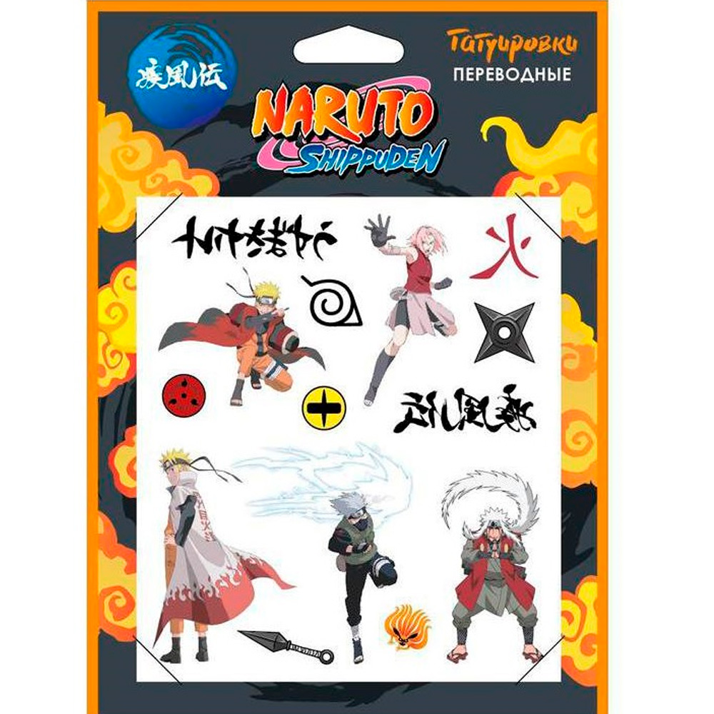 Набор для творчества Татуировки Переводные Naruto 07434 в Нижнем Новгороде