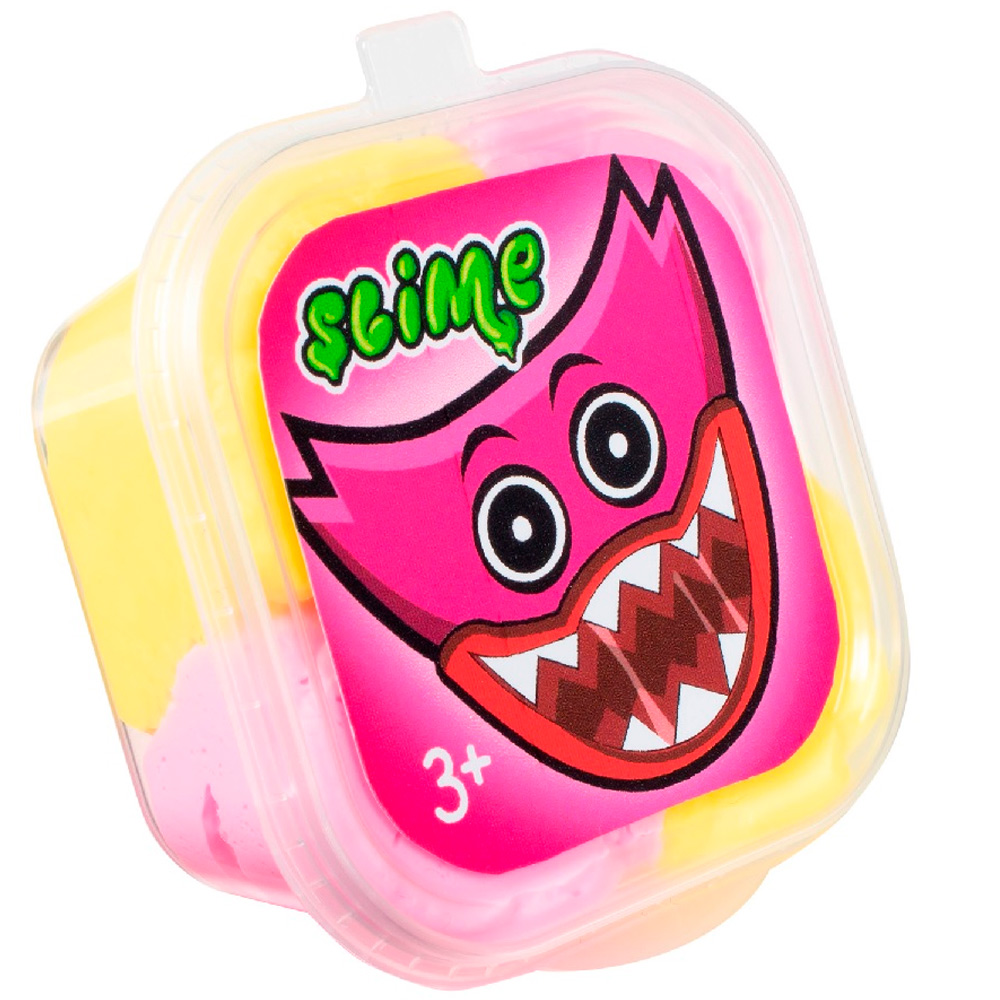 Лизун Slime розовый/желтый SLM094 в Нижнем Новгороде