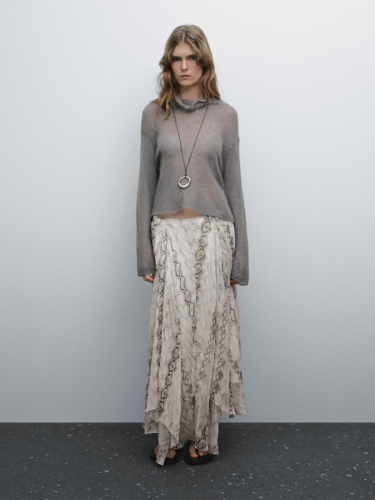 Юбка Massimo Dutti 975U питон