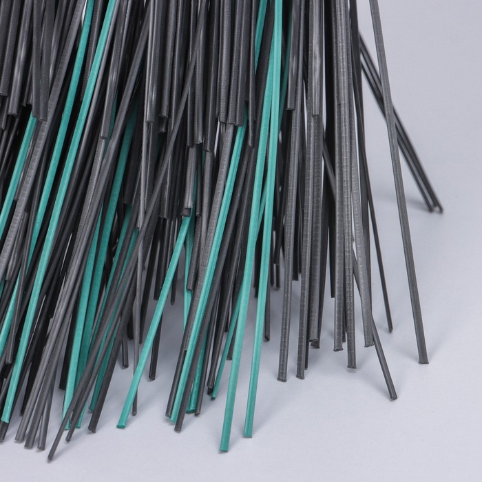 Метла наборная, с черенком, 5 колец, МИКС