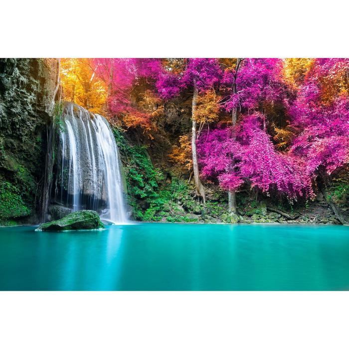 Фотосетка, 300 × 200 см, с фотопечатью, «Водопад 2»