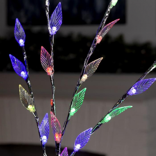 УЦЕНКА Светодиодный куст «Лепестки», 1.5 м, 84 LED, мигание, 220 В, свечение мульти