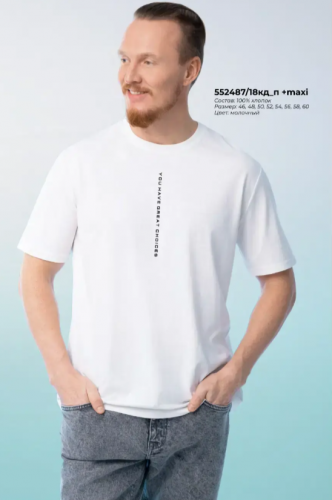 АКЦИЯ 562р. 800р.CLE Футболка муж. 552487/18кд_п
