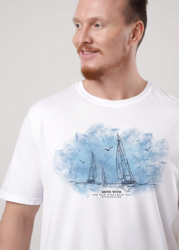 АКЦИЯ 525р. 699р.CLE Футболка муж. 552371/31кд_п