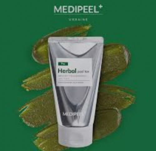 MEDI-PEEL HERBAL PEEL TOX WASH OFF TYPE CREAM MASK PRO Очищающая пилинг-маска со спикулами 120 гр