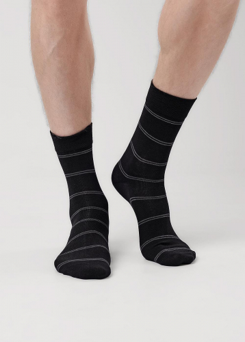 CLE Носки муж.К6500Л fashion база хл+эл