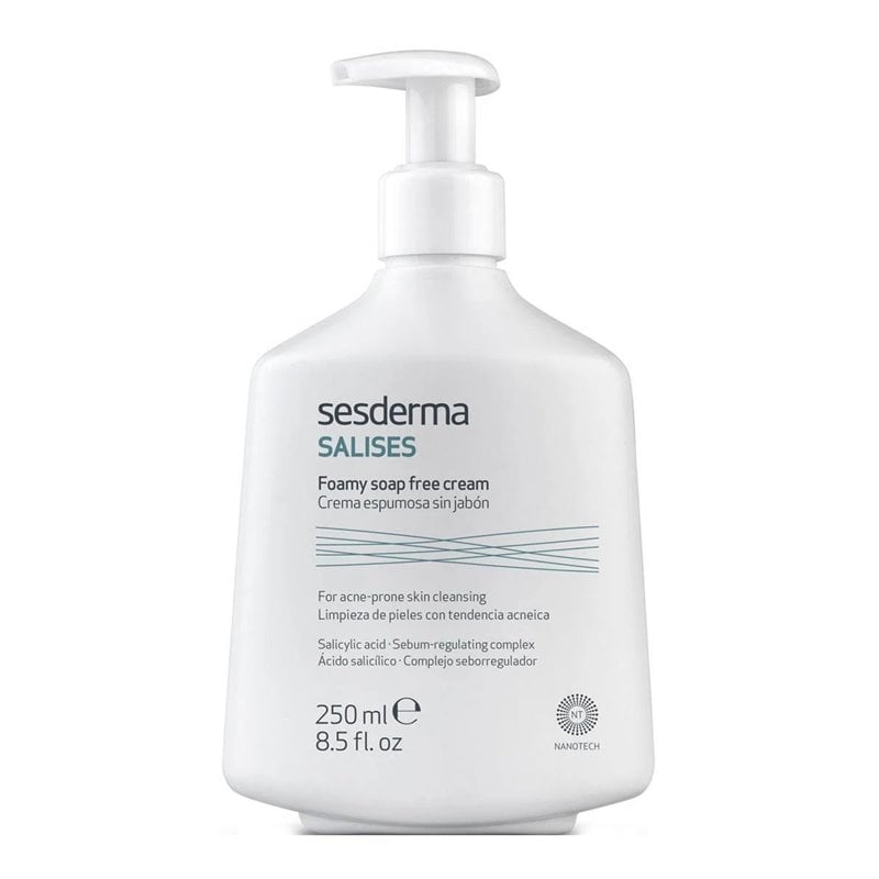 SESDERMA Пенящийся крем для умывания для лица и тела Salises Facial/body foamy soap-free cream, 250 мл