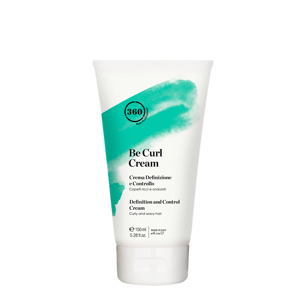 Крем дисциплинирующий для вьющихся и волнистых волос / Be Curl Cream 150 мл 360 HAIR PROFESSIONAL