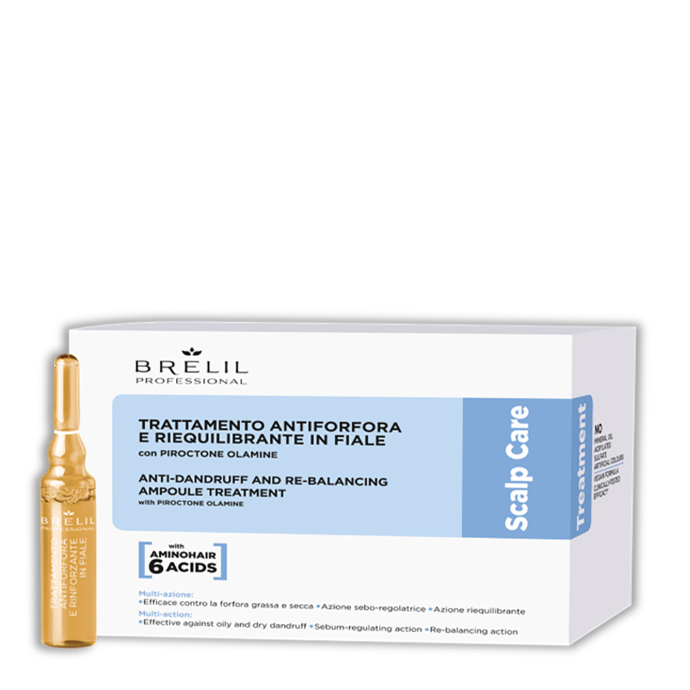 BRELIL Лосьон регулирующий против перхоти / SCALP CARE 10*7 мл