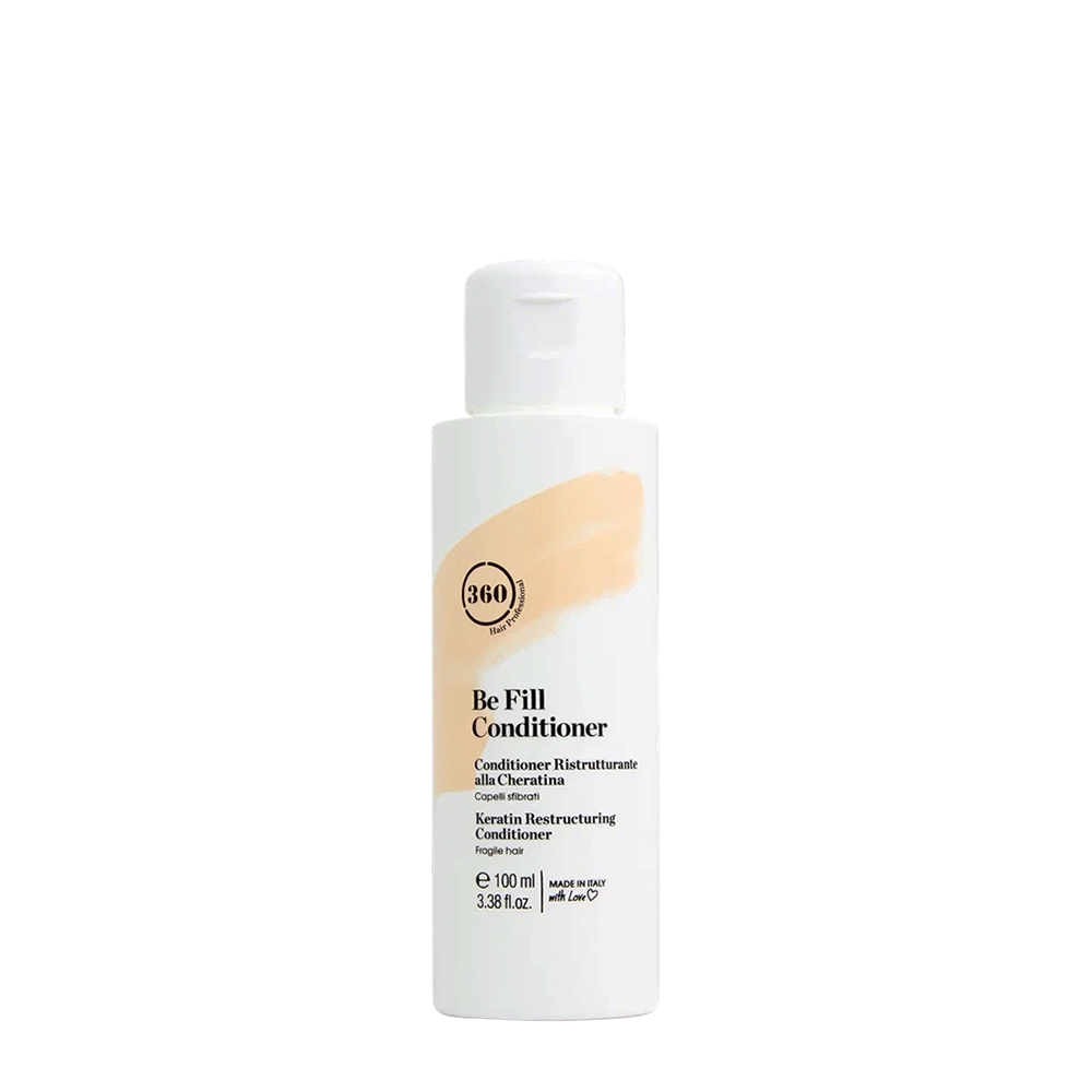 Кондиционер реструктурирующий для волос с кератином / Conditioner Be Fill 100 мл 360 HAIR PROFESSIONAL
