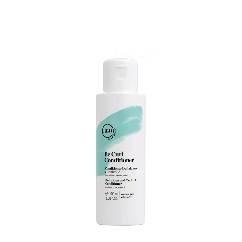 Кондиционер дисциплинирующий для вьющихся и волнистых волос / Be Curl Conditioner 100 мл 360 HAIR PROFESSIONAL