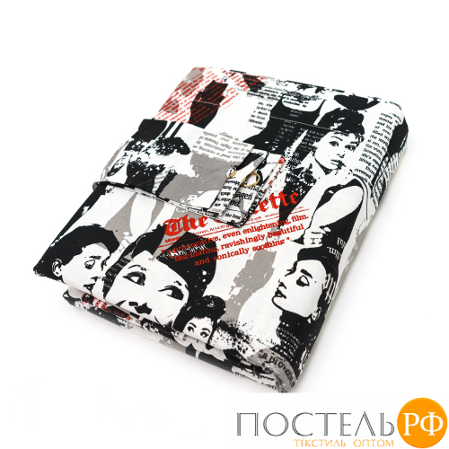 DAILY by T ОДРИ сер. Шторы 200х260-2/подхваты-2, 4пр, 85% хл. 15% плстр