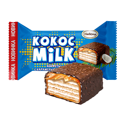 КОКОС MILK с карамелью и кокосом