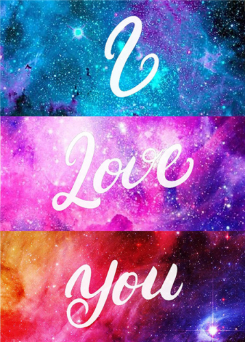 Алмазная мозаика картина стразами I Love You, 30х40 см