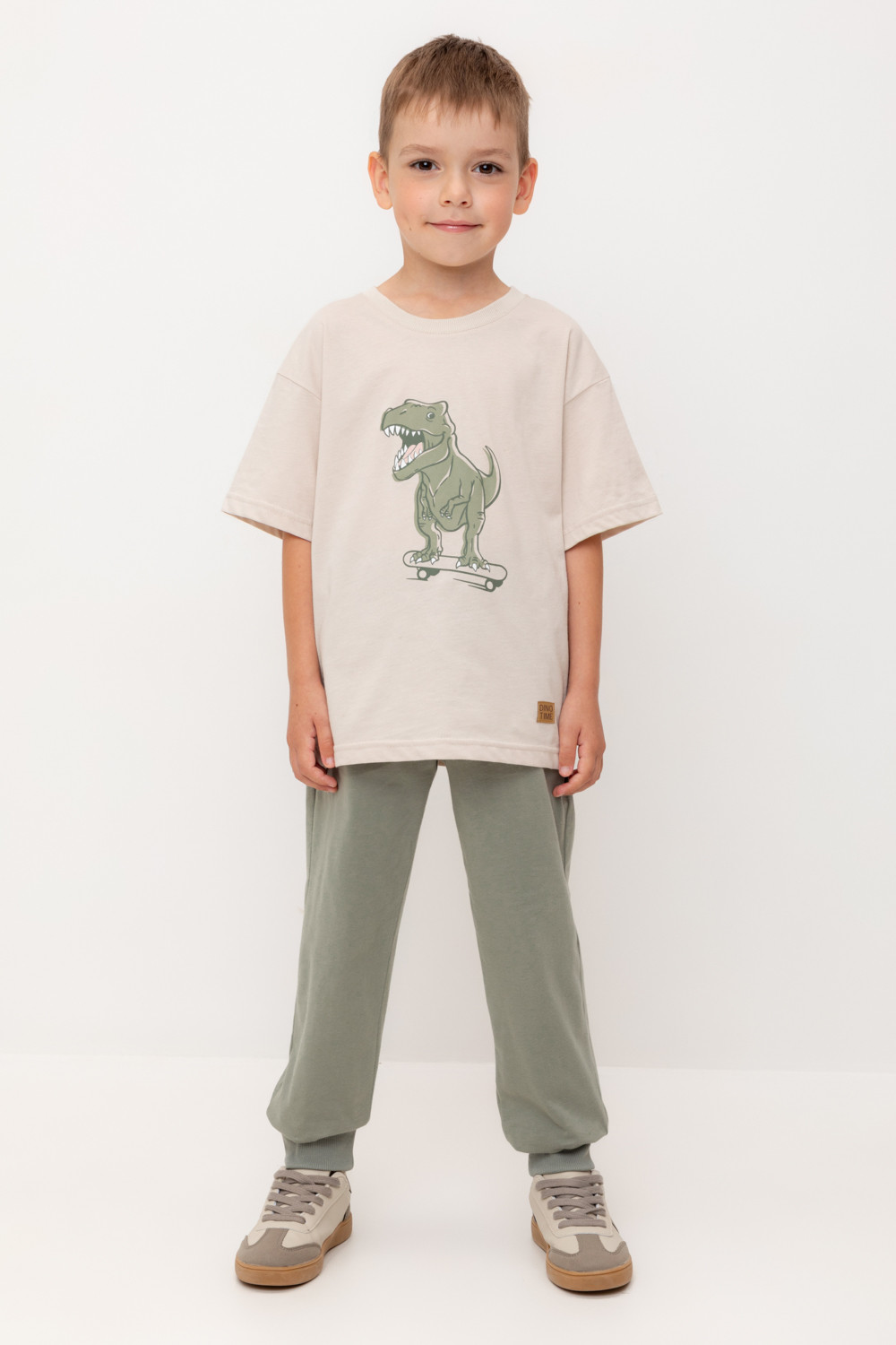 Crockid Брюки КР 400633 зеленый чай к554 Crockid