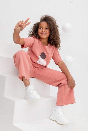 Crockid Брюки КР 400614 кирпичная пыль к427 Crockid