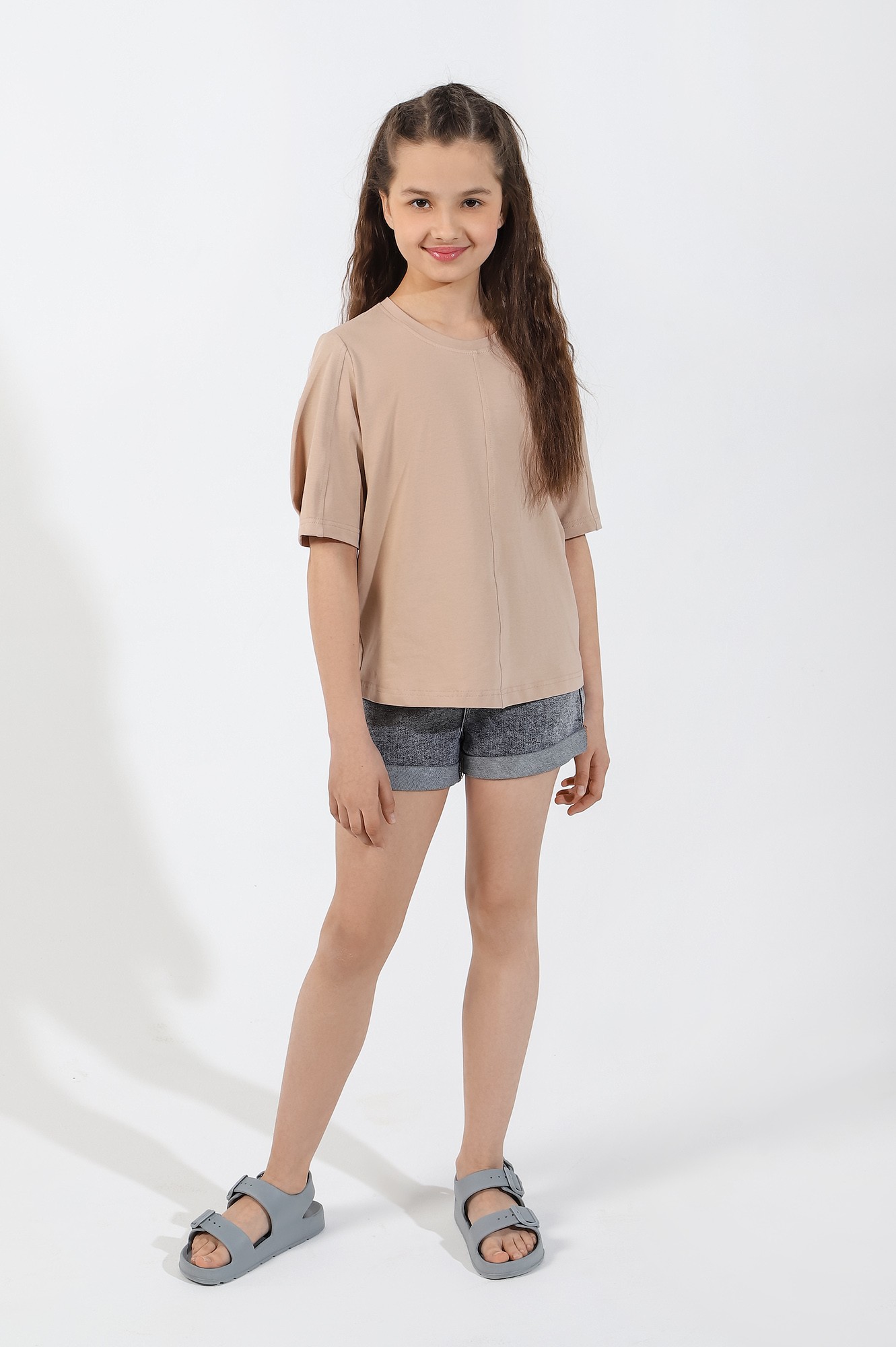 Фуфайка (футболка) для девочки Гретта-4