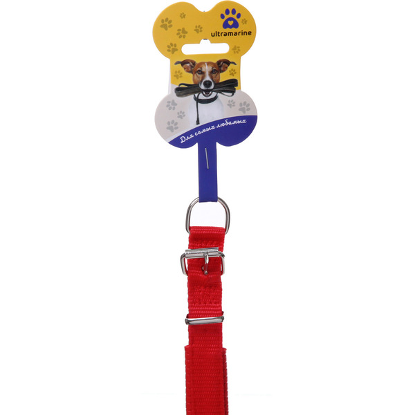 Ошейник для собак однотонный