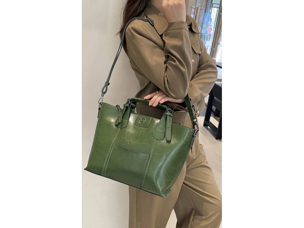 Сумка женская Lanotti 6611 new/Зеленый