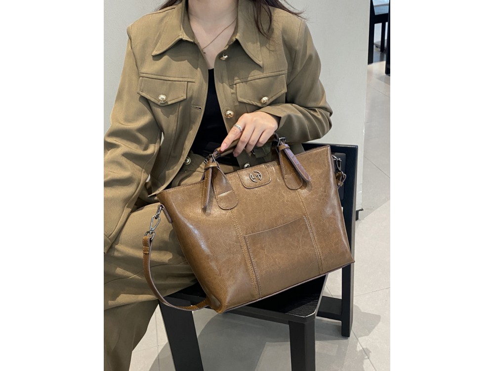 Сумка женская Lanotti 6611 new/Кофе