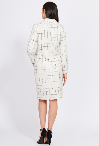 Комплект Bazalini 4957/4966 молочно-чёрный