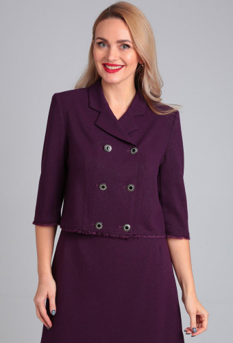 Комплект Viola Style 2698 баклажан