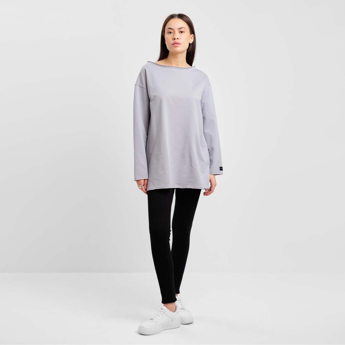Лонгслив женский MIST, размер L-XL, серый