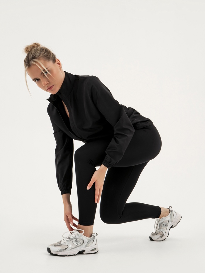 Легинсы женские Resport, р. 50, чёрные, базовые
