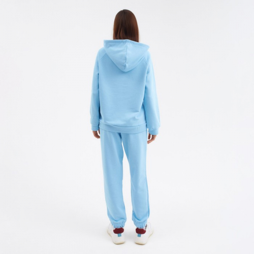 Костюм женский (толстовка и брюки) MIST Be nice, р. 52-54, голубой