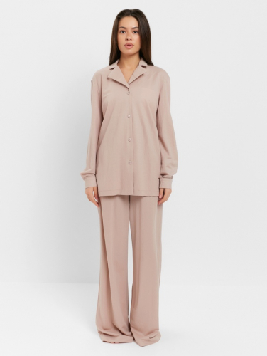 Комплект женский (рубашка, брюки, топ) KAFTAN 