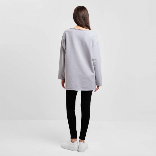 Лонгслив женский MIST, размер L-XL, серый