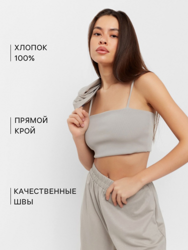 Комплект женский (рубашка, брюки, топ) KAFTAN 