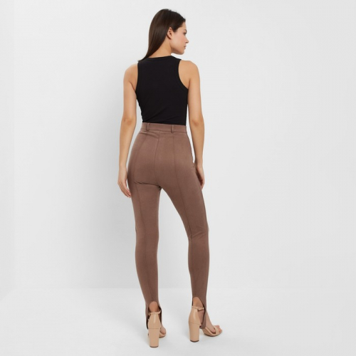 Брюки женские MINAKU: Casual Collection цвет кофе, размер 40