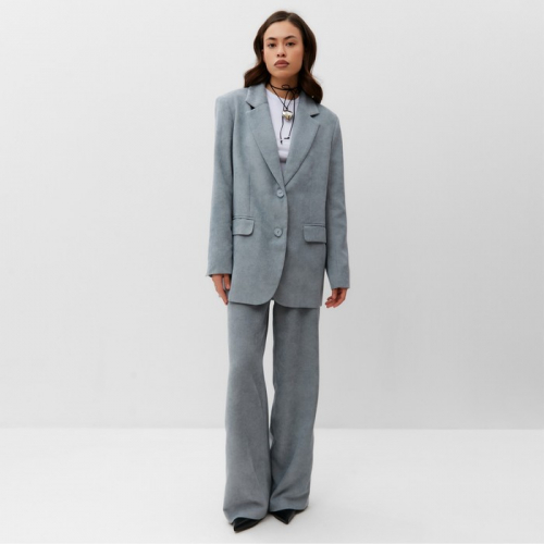 Брюки женские MIST Velvet, р. L серый
