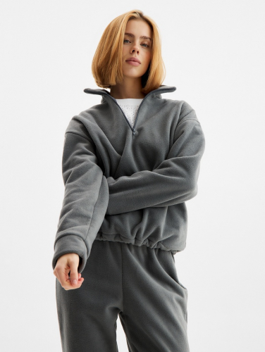 Костюм женский (анорак и брюки) MINAKU: Fleece Soft, цвет графит, р-р 42