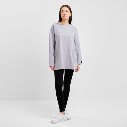 Лонгслив женский MIST, размер L-XL, серый